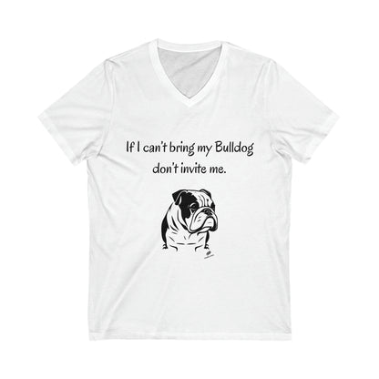 If I Can't Bring My Bulldog Tee - Double G Dog 