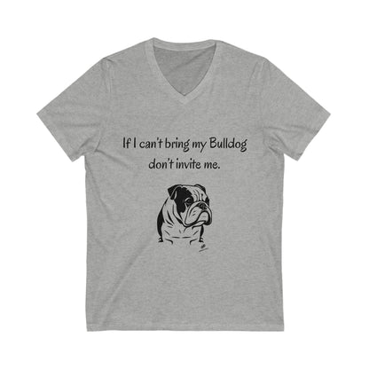 If I Can't Bring My Bulldog Tee - Double G Dog 