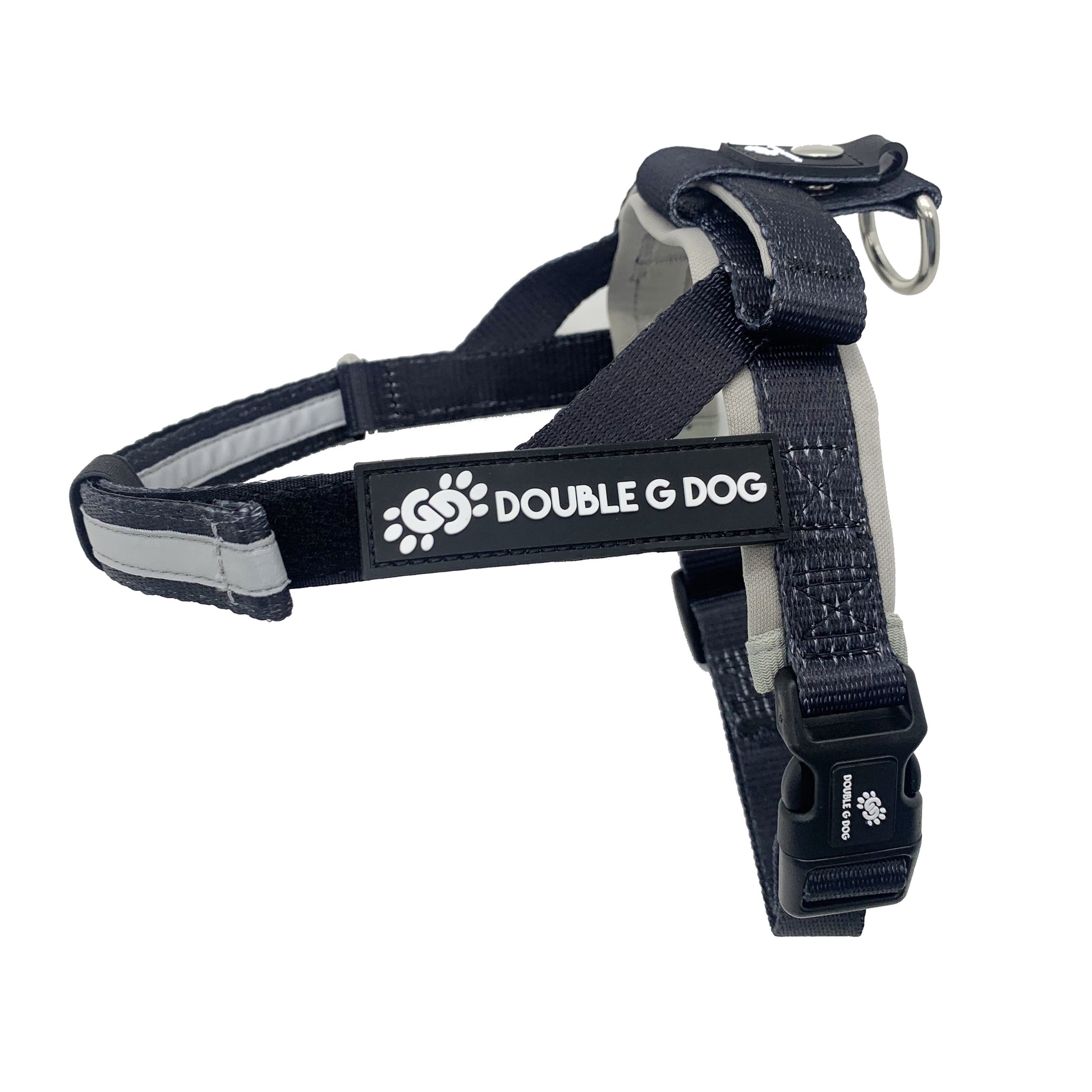 Muted Black - Double G Dog Gen I Harness - Double G Dog 