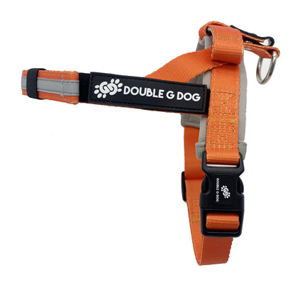 Happy Fall Orange - Double G Dog Gen I Harness - Double G Dog 