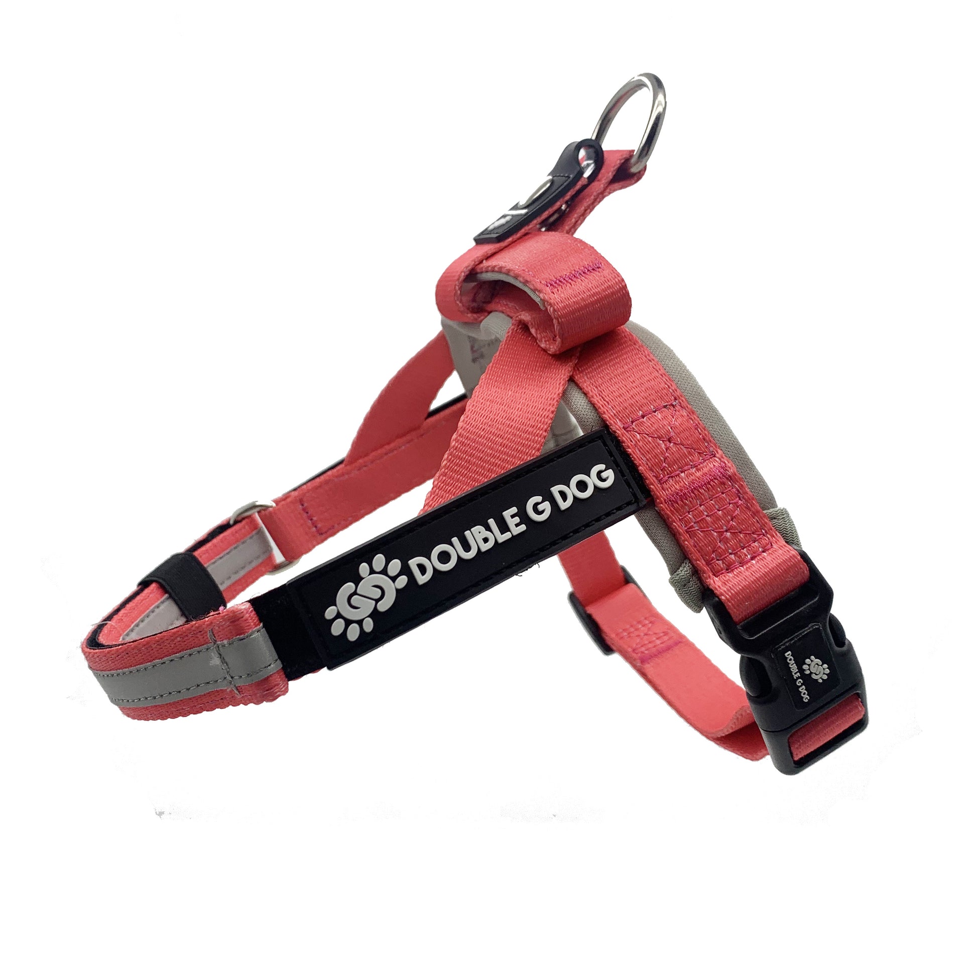 Bright Pink - Double G Dog Gen I Harness - Double G Dog 