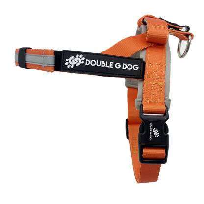 Happy Fall Orange - Double G Dog Gen I Harness